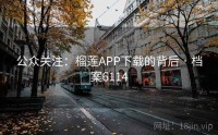 公众关注：榴莲APP下载的背后 · 档案6114