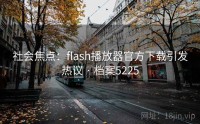 社会焦点：flash播放器官方下载引发热议 · 档案5225