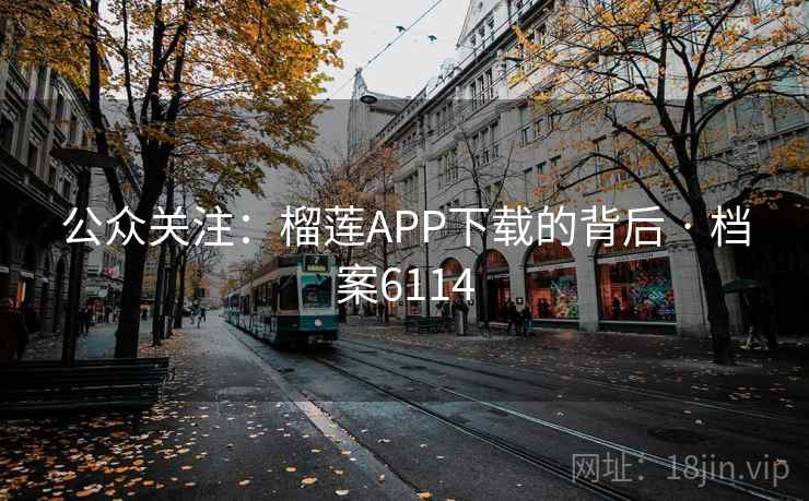 公众关注:榴莲APP下载的背后 · 档案6114 公众关注:榴莲APP下载的背后 · 档案6114