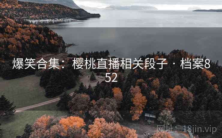爆笑合集：樱桃直播相关段子 · 档案852